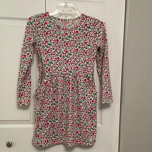 Cat & Jack Floral Print Girls Dress Large 10/12